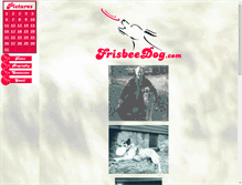 Tablet Screenshot of frisbeedog.com